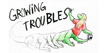 Check out the Growing Troubles comic