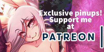 Exclusive pinups! Support me at Patreon